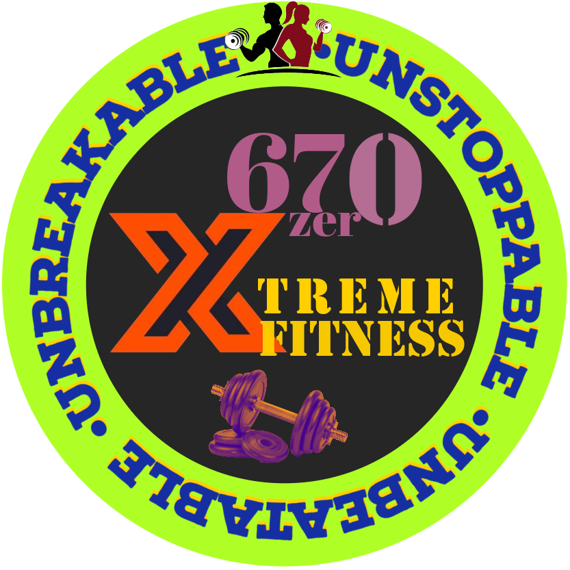 Xtreme Fitness670 Unbreakable Unstoppable Unbeatable logo